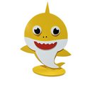 Display Baby Shark - Decoração Colorida para Festas Infantis