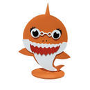 Display Baby Shark - Decoração Colorida para Festas Infantis