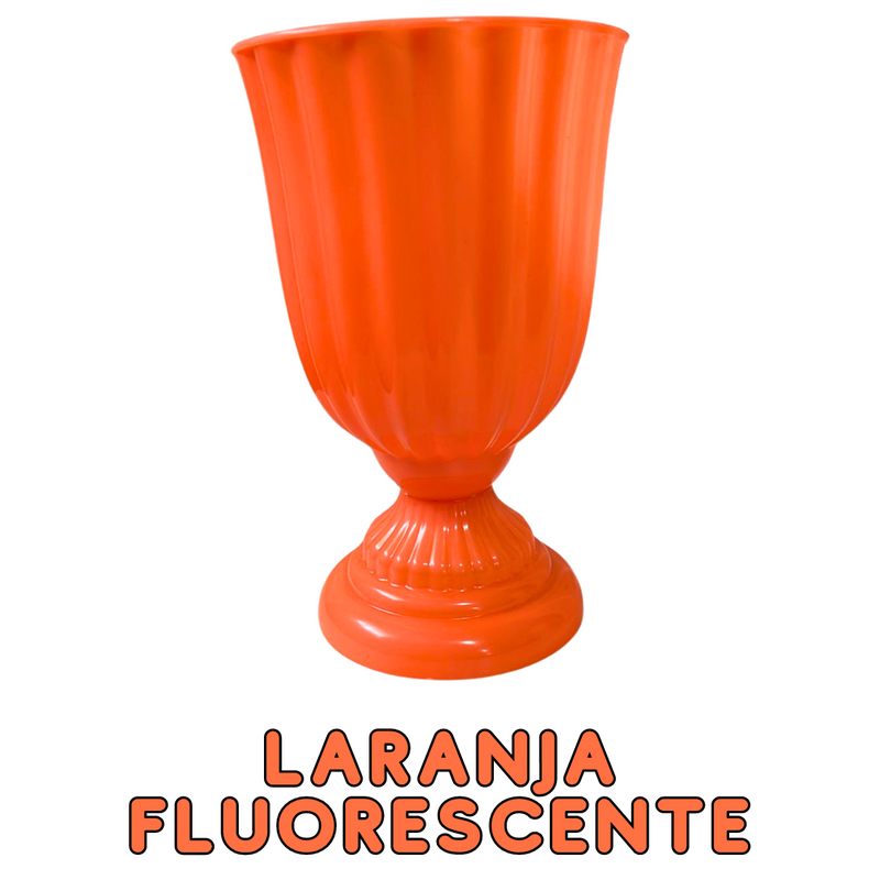 Vaso Dubai Plástico 21x13cm