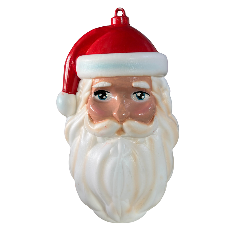 Cabeça de Papai Noel para Pendurar – Decoração Natalina Clássica