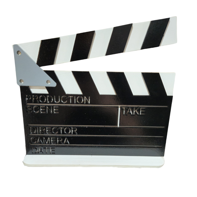 Claquete Display De MDF 20x22cm