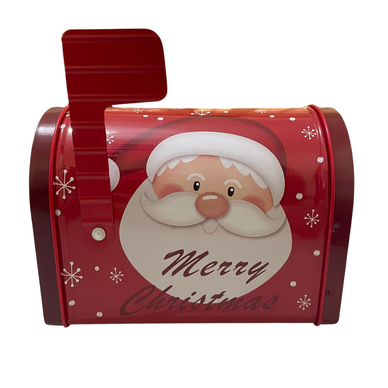 Caixa De Correio De Natal De Ferro