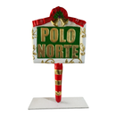 Placa Polo Norte – Decoração Natalina Criativa e Encantadora