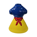 Vestido Branca de Neve Grande 20x15cm