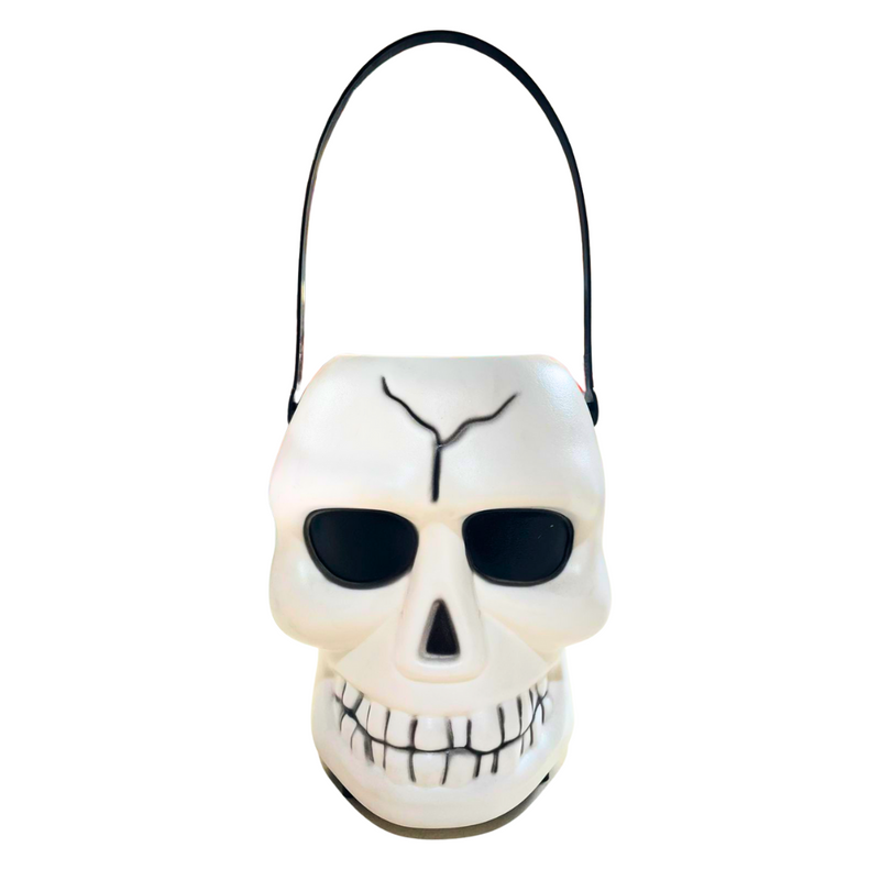 Balde Caveira Plástico