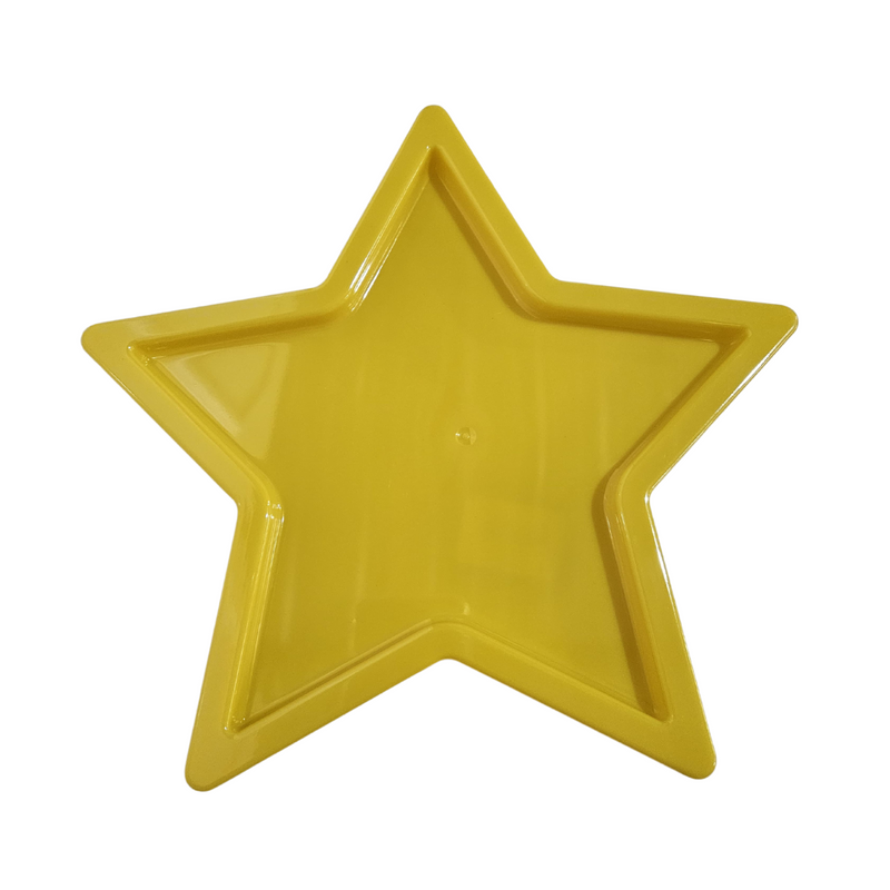 Estrela Bandeja -plástico 24x24cm