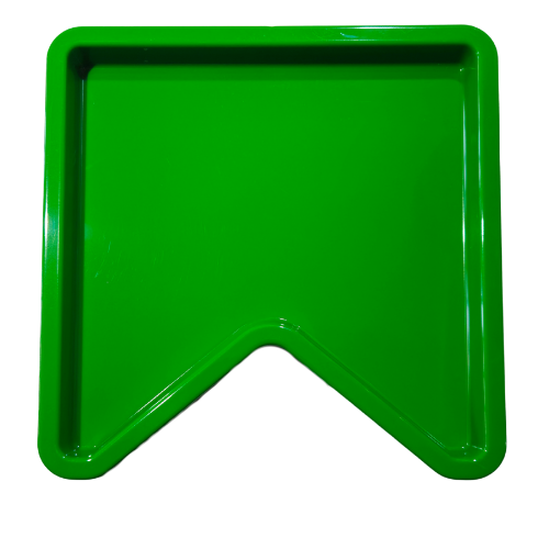 Bandeja de Plástico Bandeirola com Borda