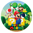 Painel 50cm De Tecido Super Mario