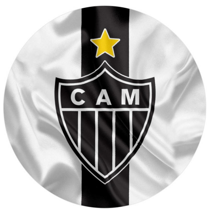 Painel Atlético Mineiro 50cm Tecido
