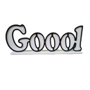 Display Gol - MDF 12x3cm