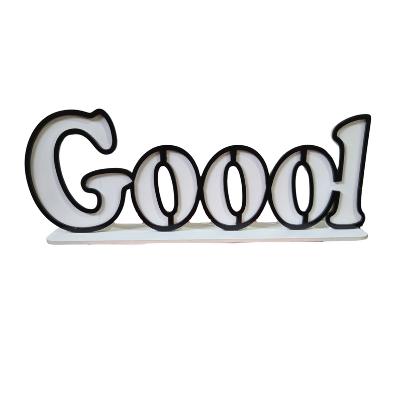 Display Gol - MDF 12x3cm