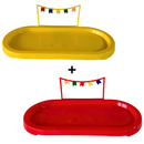 Kit Bandeja Plástica São João – Decoração Festa Junina