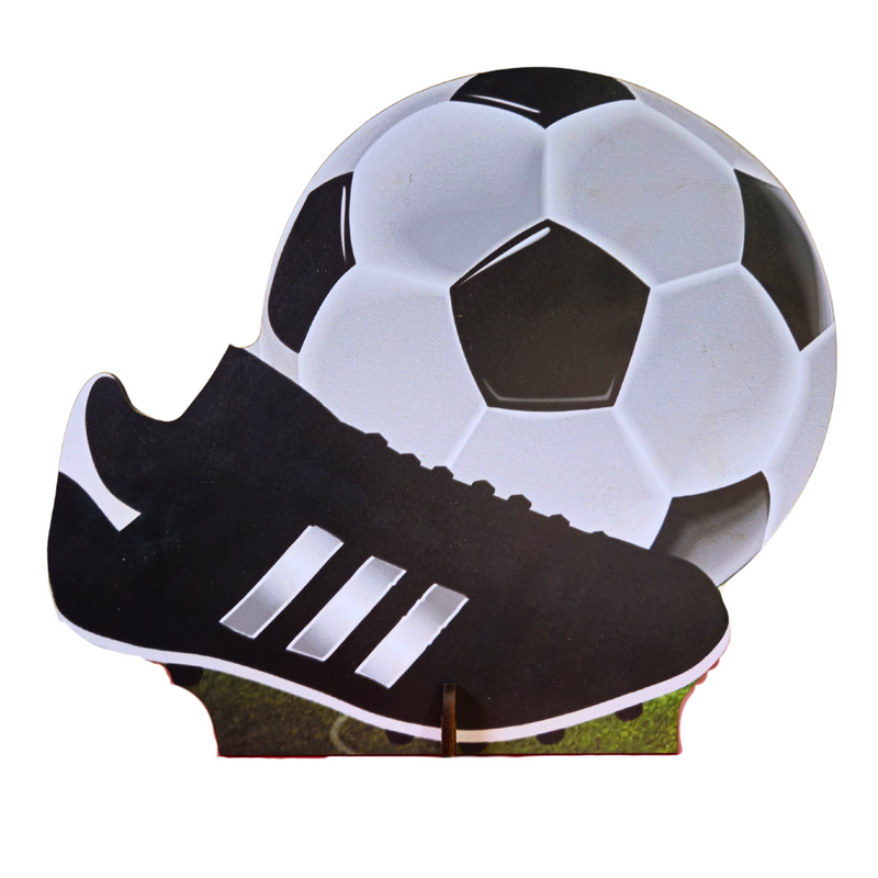 Display Chuteira com Bola - MDF