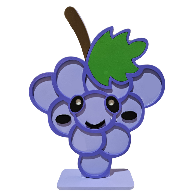 Uva Display De MDF 22x17cm