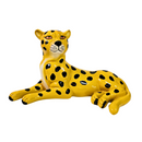 Onça Pintada Deitada 14x24cm