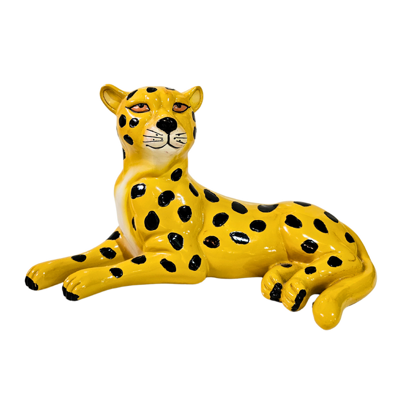 Onça Pintada Deitada 14x24cm