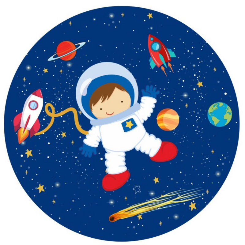 Painel 50cm de tecido astronauta