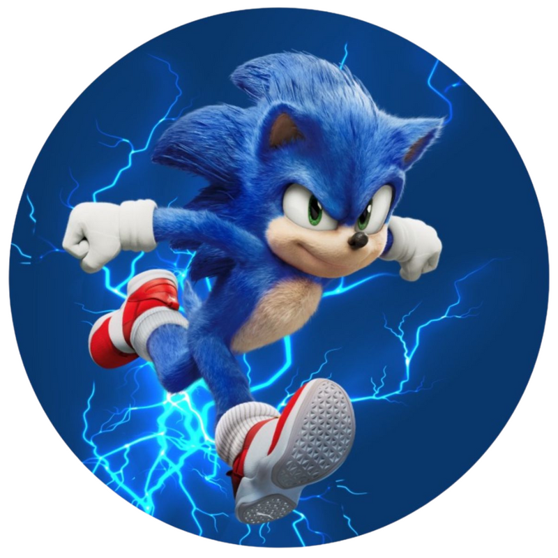 Painel 50cm De Tecido Sonic