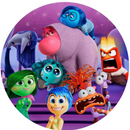 Painel 50cm De tecido Divertida mente