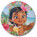 Painel Decorativo Moana Baby e Jovem 50 cm