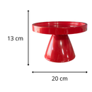 Boleira Redonda Minimalista 13x20cm