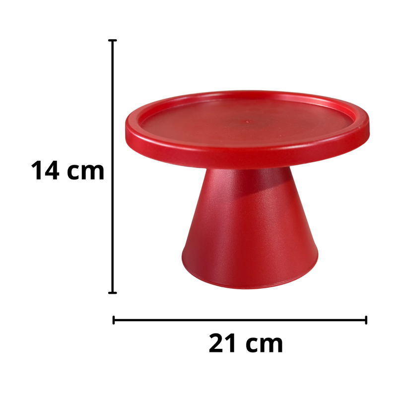 Boleira Cone Plástico 14x21 cm – Elegância e Praticidade