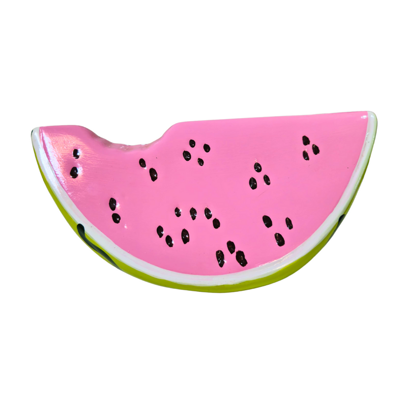 Melancia Cerâmica 14x25cm