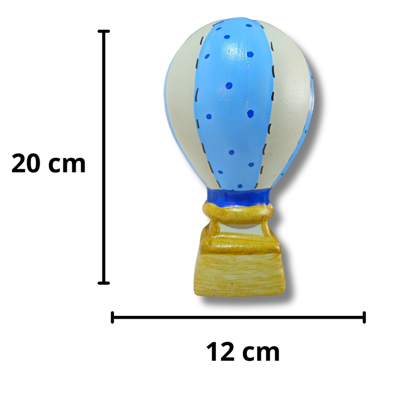 Balão de Cerâmica Cofre Decorativo