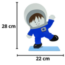 Astronauta Display De MDF 28x22cm