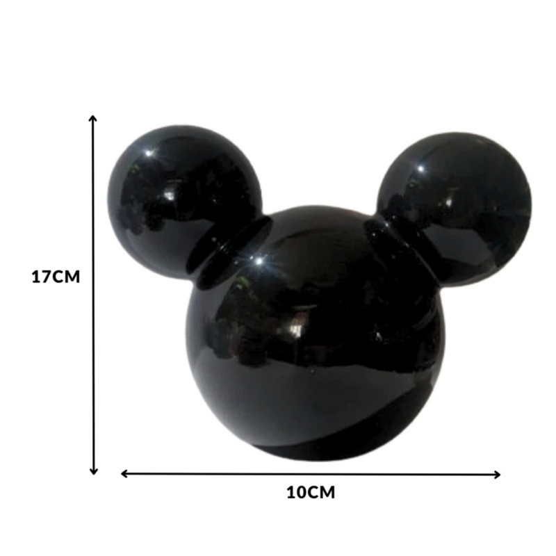 Kit Cabeça e Mão do Mickey Mouse de plástico