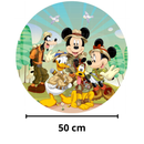 Painel Decorativo Mickey Safari 50 cm