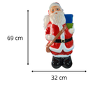 Boneco Papai Noel Decorativo – Encanto e Magia para o Natal