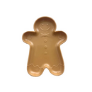 🍪 Boneco Biscoito de Natal com Bandeja de Plástico 🎄