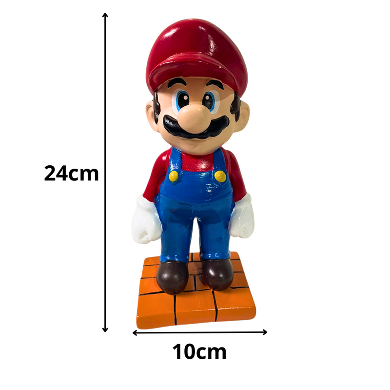 Super Mario Bros 24x10cm - gesso