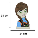 Display Anna - Tema Frozen