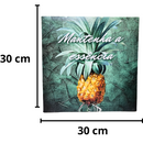 Quadro "Mantenha a Essência" 30x30cm