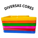 Bandeja de Plástico Bandeirola com Borda