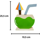 Coco Display De MDF 25,5x19,5cm