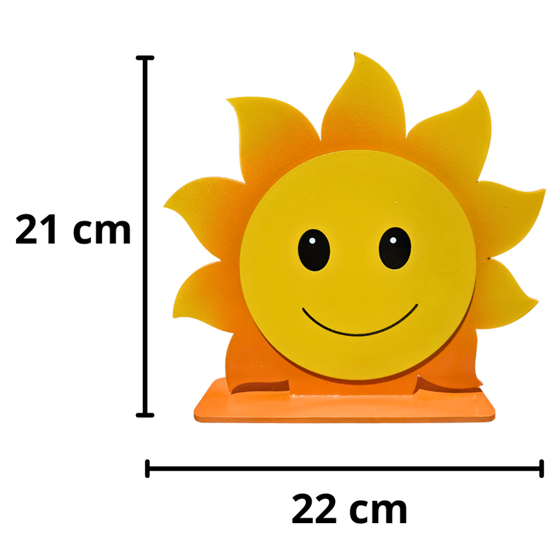 Display Sol De MDF 21x22cm