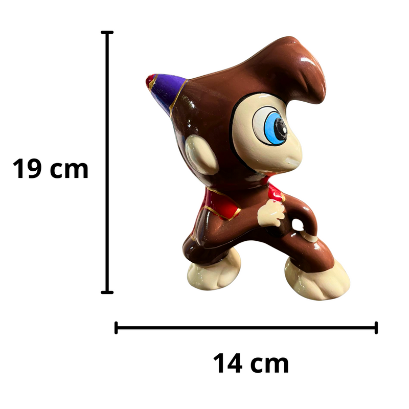 Macaco Aladdin De Cerâmica