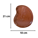 Kit Bandeja Folha + Bandeja Madeira – Charme e Versatilidade para sua Decoração