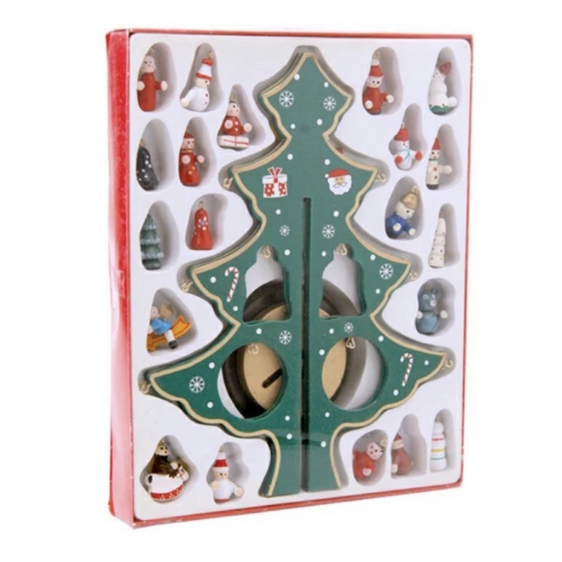 Árvore de natal de madeira