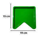 Bandeja de Plástico Bandeirola com Borda