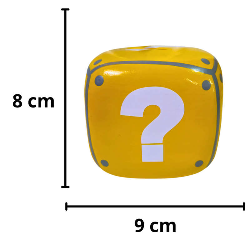Cubo Interrogação Super Mario 8x9cm Cerâmica