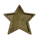 Estrela Bandeja -plástico 24x24cm