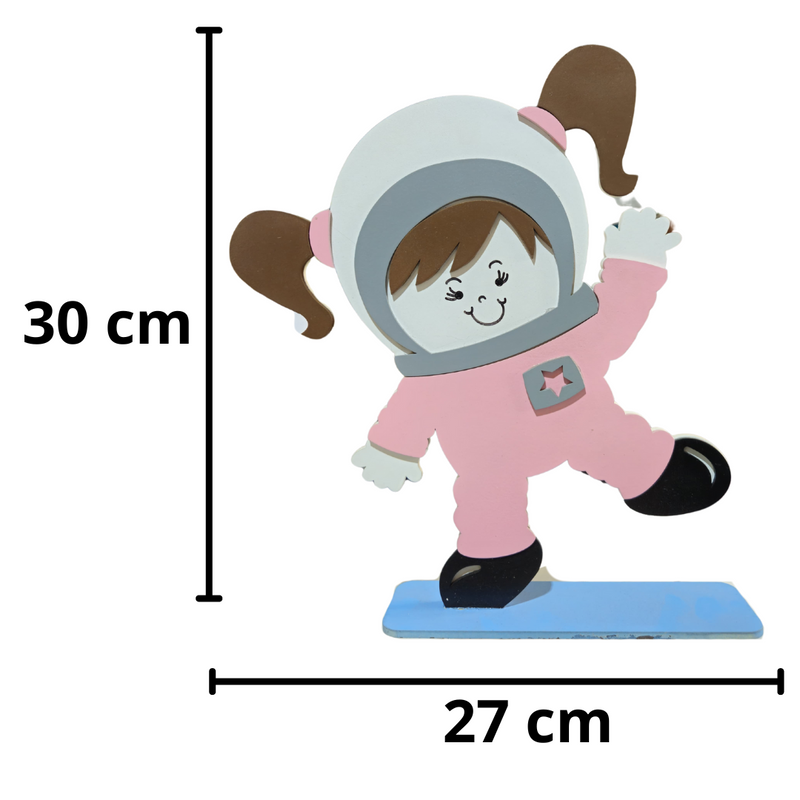 Astronauta Display De MDF 28x22cm