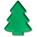 Kit 4 Bandejas Árvore de Natal – Elegância e Encanto para Sua Mesa Natalina (22x17,5 cm)