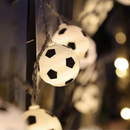 ⚽ Varal de Bolas de Futebol de LED - 5 cm cada ✨