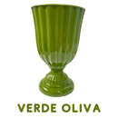 Vaso Dubai Plástico 21x13cm