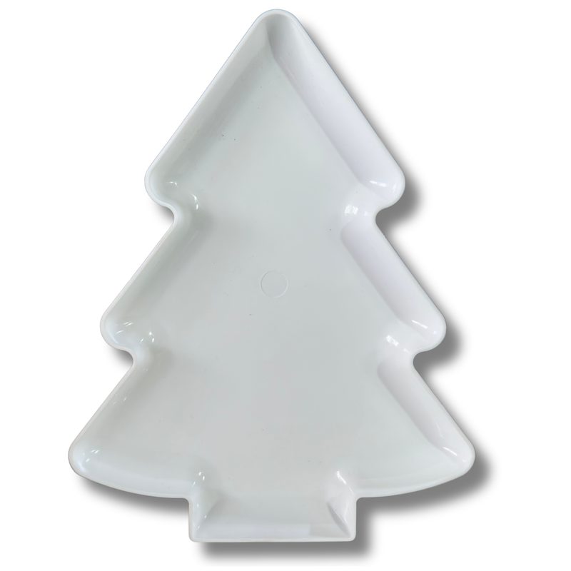 Kit 4 Bandejas Árvore de Natal – Elegância e Encanto para Sua Mesa Natalina (22x17,5 cm)